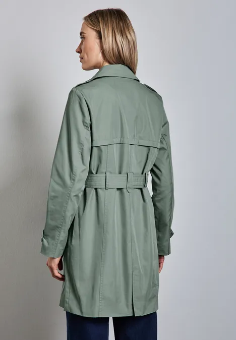 Trenchcoat dune green