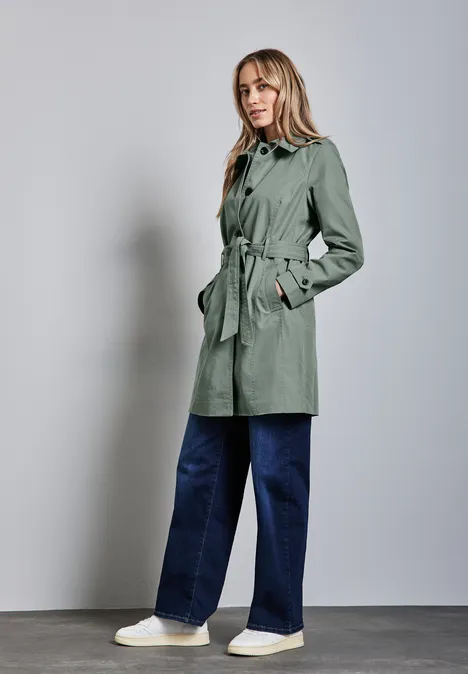 Trenchcoat dune green
