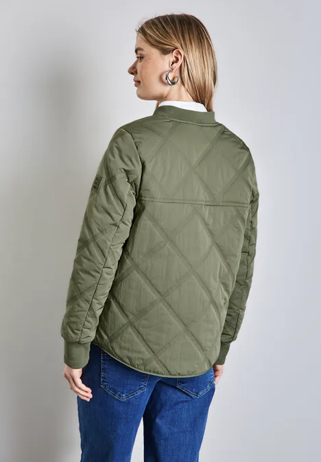Blouson mit Steppmuster summer khaki
