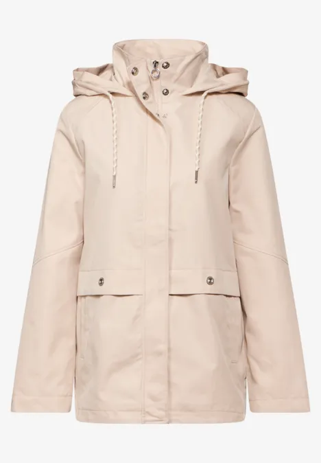 Parka pearly sand