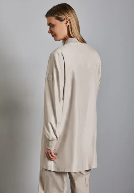 Langer Blouson pearly sand