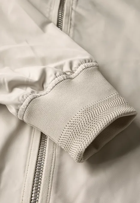 Langer Blouson pearly sand