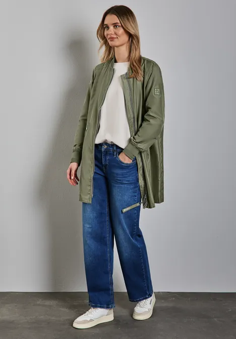Langer Blouson summer khaki