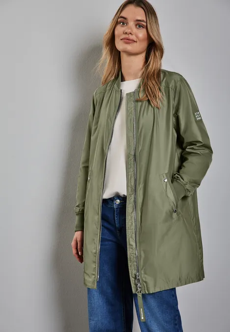 Langer Blouson summer khaki