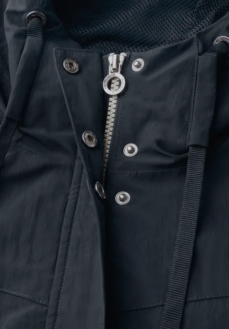 Moderner Windbreaker gravity blue