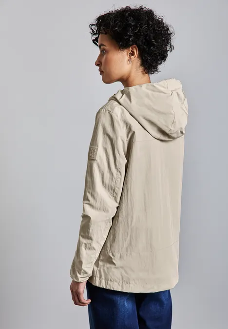 Moderner Windbreaker pearly sand