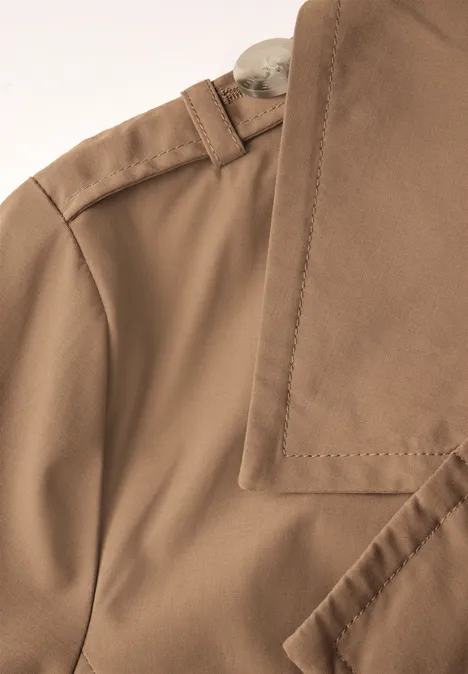 Doppelreihiger Trenchcoat creamy brown
