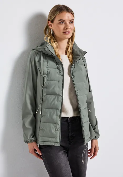 Strukturmix Softshelljacke Fresh Sage Strukturmix Softshelljacke Fresh Sage