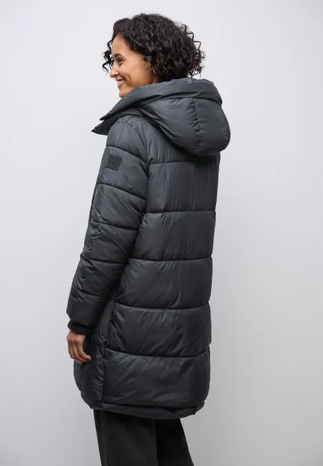 Gefütterte Layering Jacke Obsidian Blue