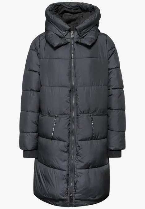 Gefütterte Layering Jacke Obsidian Blue