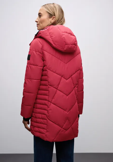 Steppjacke in Midi-Länge carpet red Steppjacke in Midi-Länge carpet red