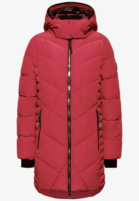 Steppjacke in Midi-Länge carpet red Steppjacke in Midi-Länge carpet red