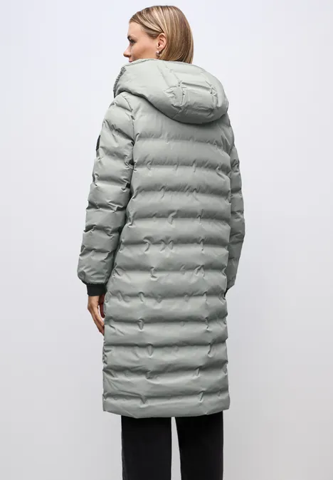 Jacke mit geklebten Nähten Fresh Sage