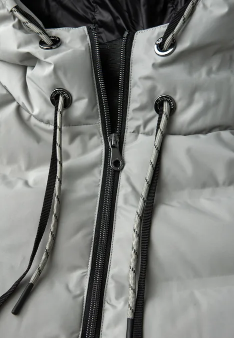 Jacke mit geklebten Nähten Fresh Sage
