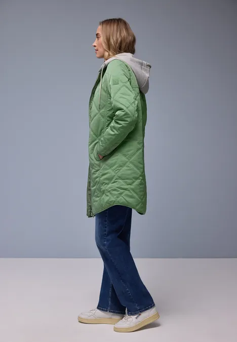 Jacke mit abnehmbarer Kapuze Mint Breeze