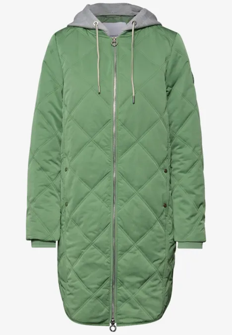 Jacke mit abnehmbarer Kapuze Mint Breeze