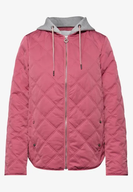 Jacke mit abnehmbarer Kapuze desert berry