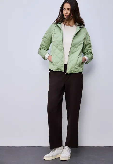 Jacke mit abnehmbarer Kapuze Bright Pistachio