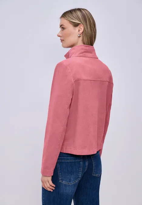 Washed-Look Jacke desert berry
