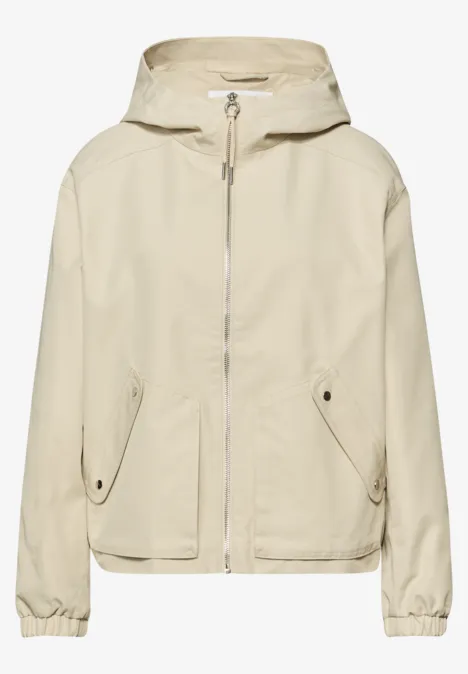 Kurze Jacke powder beige