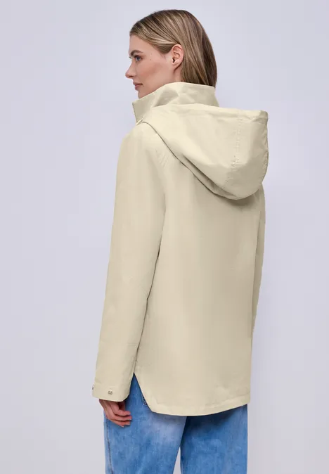Parka powder beige