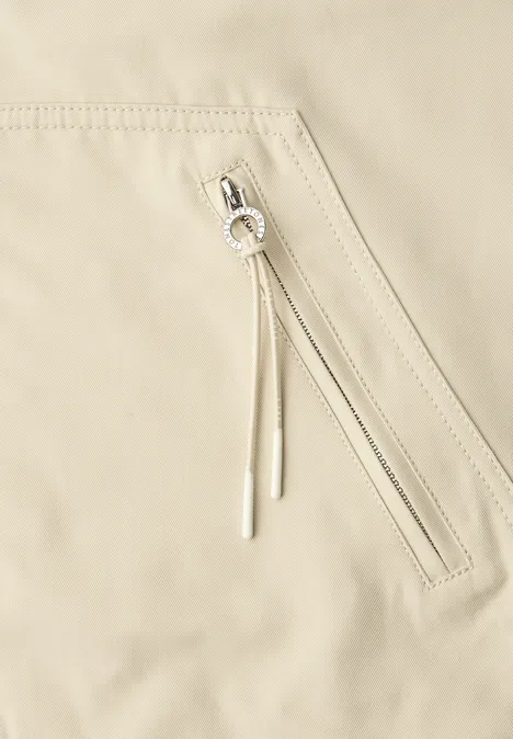 Parka powder beige