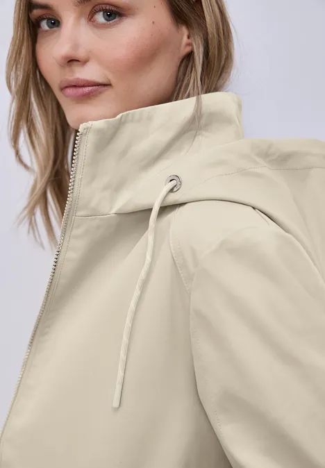 Parka powder beige