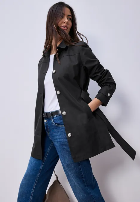 Trenchcoat Black