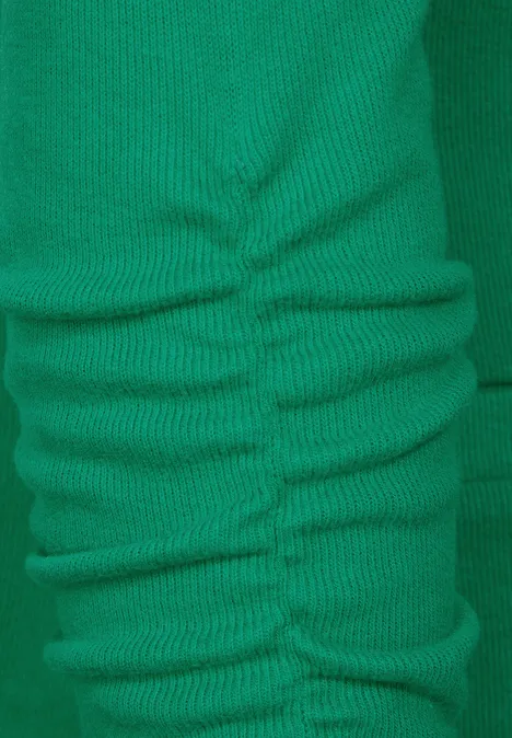 Basic Blazer mit Raffungen fresh spring green