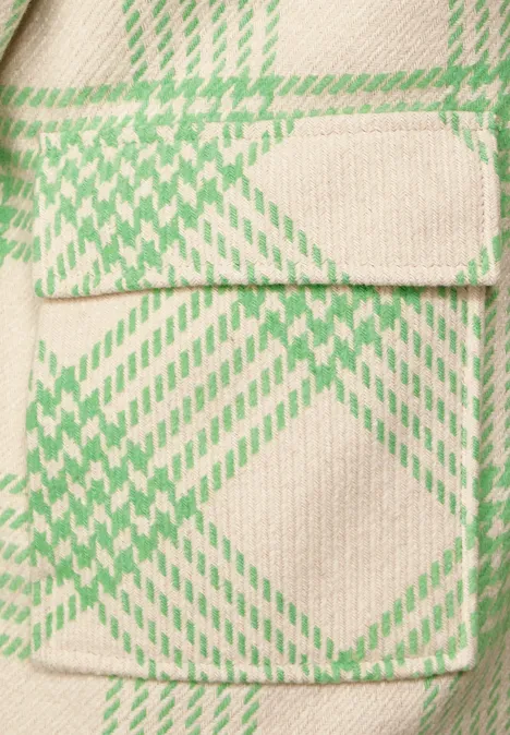 Kurze Karojacke light spring green