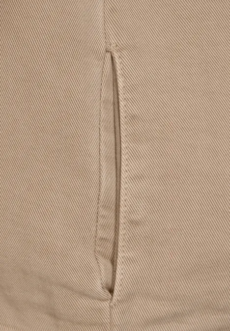 Kurze Jeansjacke sand soft washed