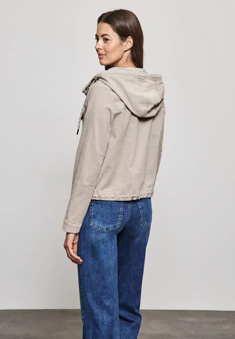 Corduroy jas stone beige Corduroy jas stone beige