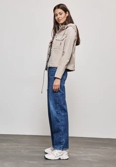 Corduroy jas stone beige Corduroy jas stone beige