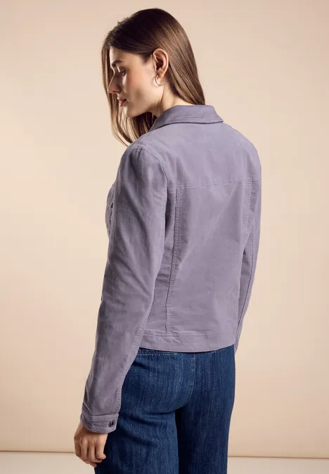 Kort corduroy jack wisteria purple
