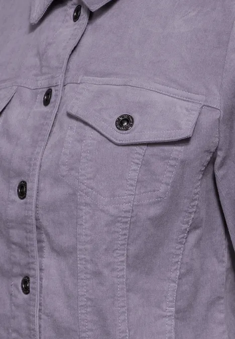 Kort corduroy jack wisteria purple