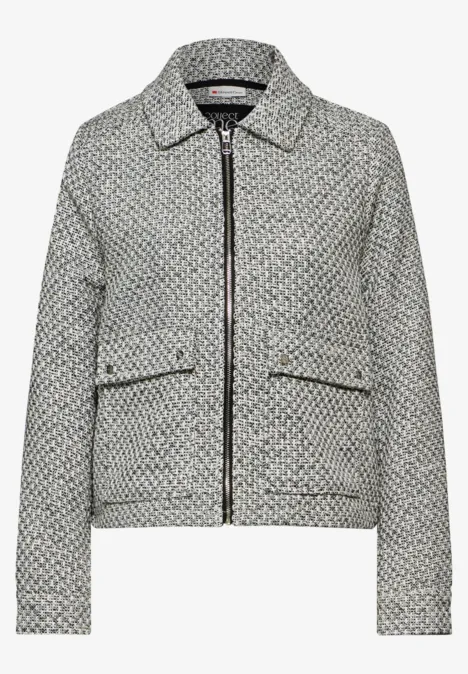 Veste en bouclette Black