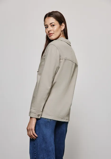 Survêtement en denim smooth beige washed