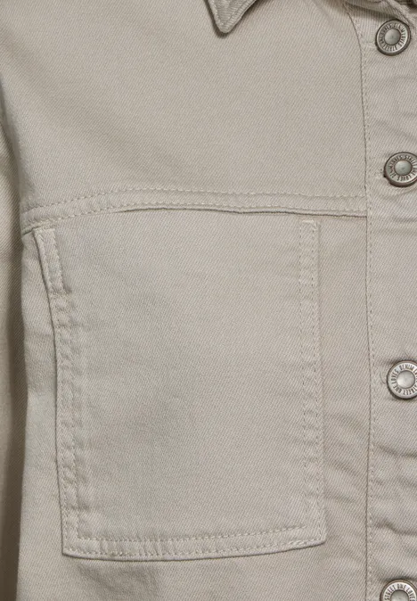 Survêtement en denim smooth beige washed