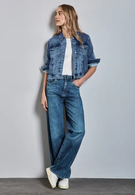 Jasje in jeanslook Soft medium washed