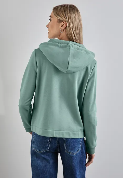 Sweatjacke seafoam green