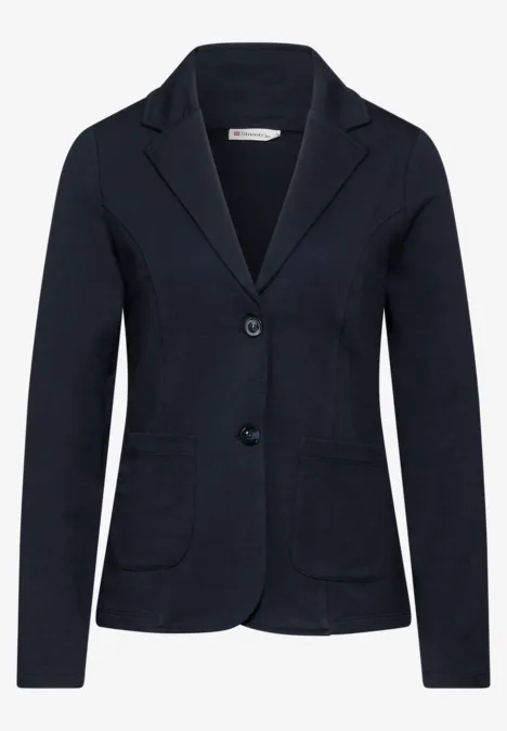 Basis blazer deep blue
