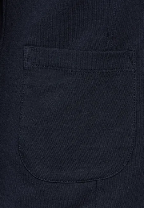 Basis blazer deep blue
