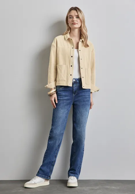 Cord-Overshirt vanilla sky