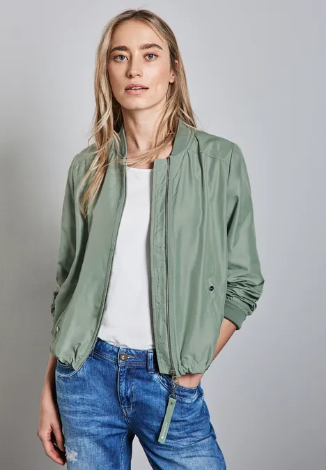 Kurzer Blouson mint green