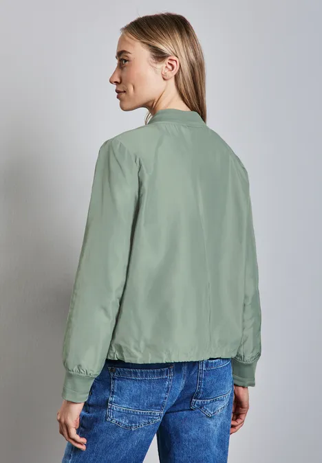 Kurzer Blouson mint green
