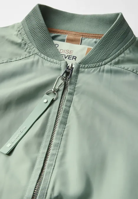 Kurzer Blouson mint green