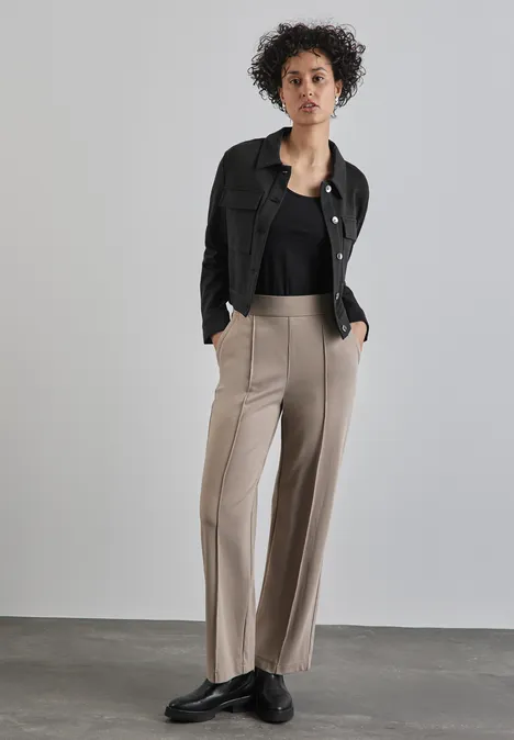 Kurze Cargo Jacke Black