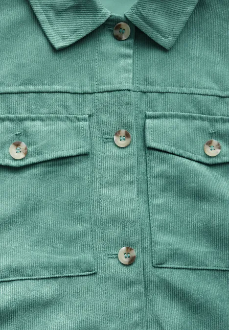 Cordjacke sunlit green