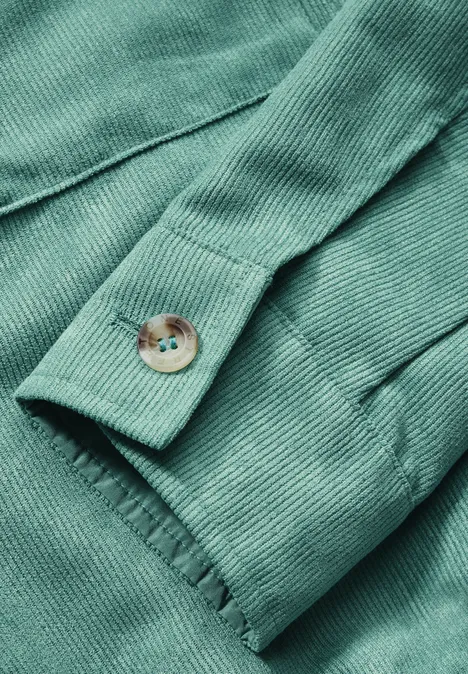 Cordjacke sunlit green