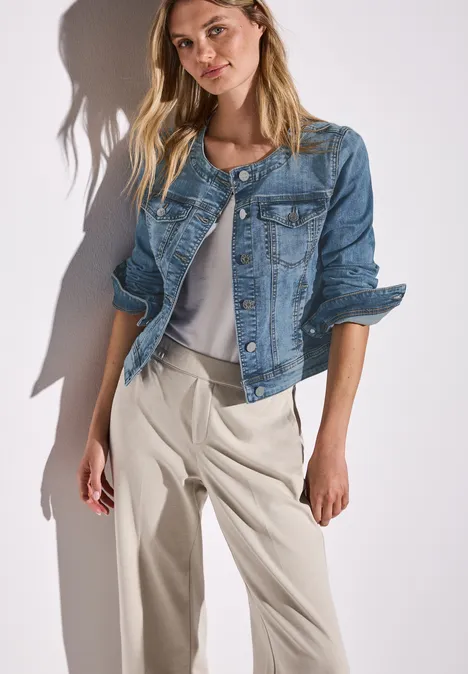 Jeansjacke Mid Blue Random